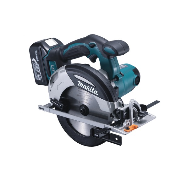 MAKITA cordless hand-held circular saw 18V cutting capacity 90 degrees 66 mm 3100 rpm DHS630RTJ - Cordless circular saw LXT 18V
