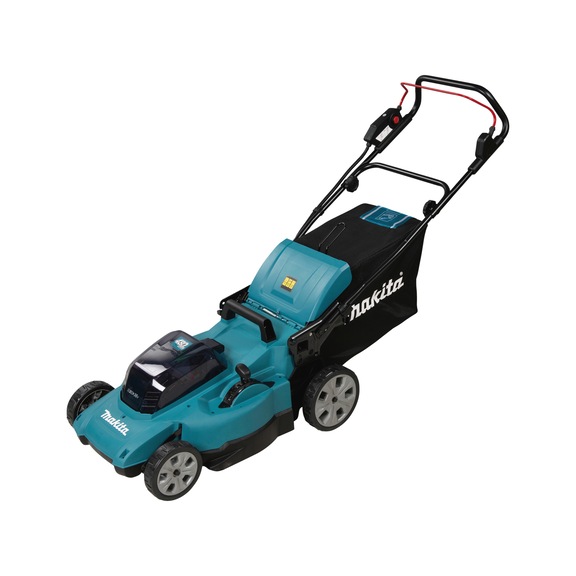 MAKITA cordless lawn mower 2x18V 860W Cutting width 48 cm Grass catcher 62 L DLM480Z - LXT 18V cordless lawn mower