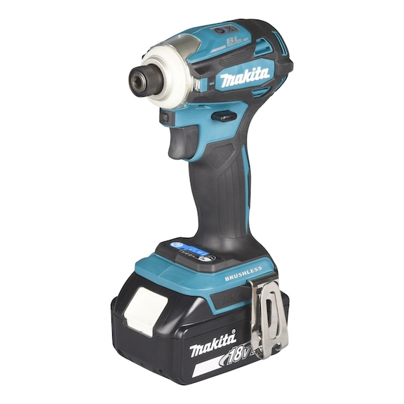 MAKITA cordless impact wrench 18V 1/4 inch 180 Nm 3600 rpm DTD172RTJ - Cordless impact wrench hexagon socket LXT 18V