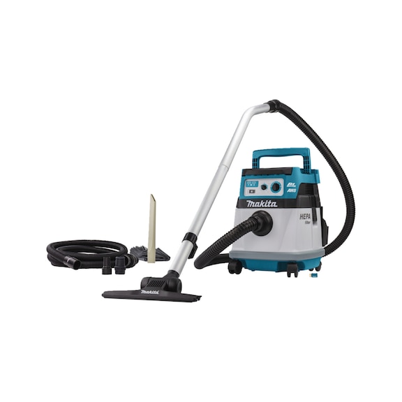 MAKITA cordless hoover 2x18V 15 L dry dust class L AWS DVC157LZX3 - Cordless hoover LXT 18V