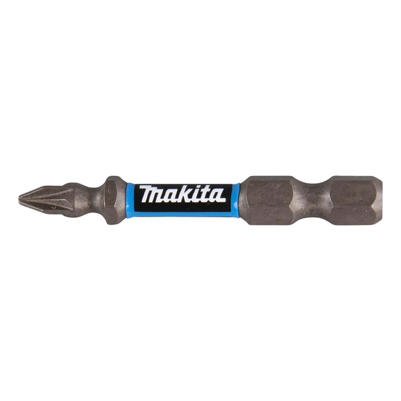 MAKITA Torsion Bit Impact Premier PZ1 Length 50 mm 2 pieces E-03296 - PZ bits for Phillips head screws