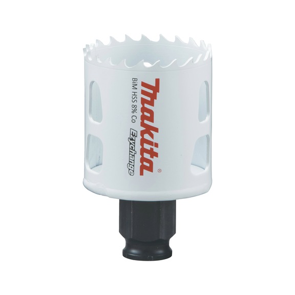 MAKITA BiM hole saw EZYCHANGE HSS diameter 44mm cutting depth 44mm E-03791 - EZYCHANGE HSS bi-metal hole saws