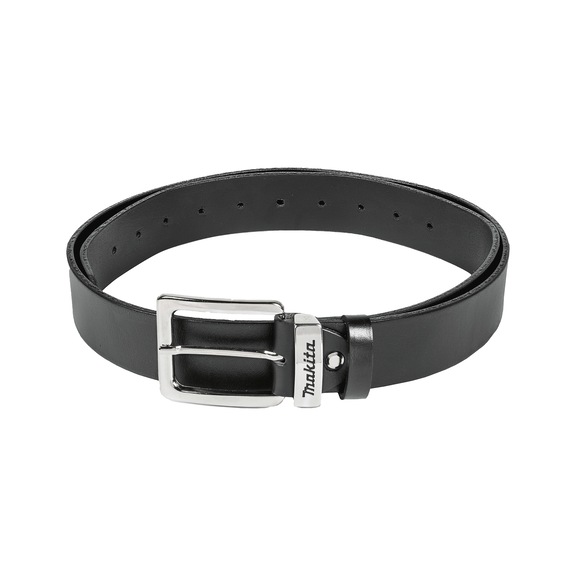 MAKITA leather belt black size M 1130x38mm E-05359 - Leather belt black