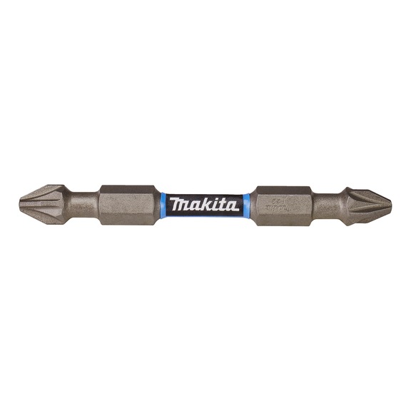 MAKITA torsion double bit PZ2 Impact Premier length 65 mm 2 pieces E-06292 - PZ bits for Phillips head screws