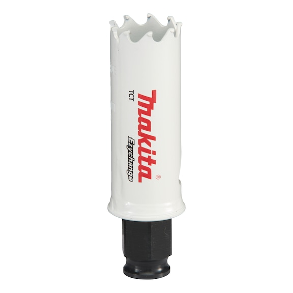 MAKITA TCT hole saw EZYCHANGE Diameter 25 mm Cutting depth 60 mm E-06666 - Ezychange T.C.T Multipurpose