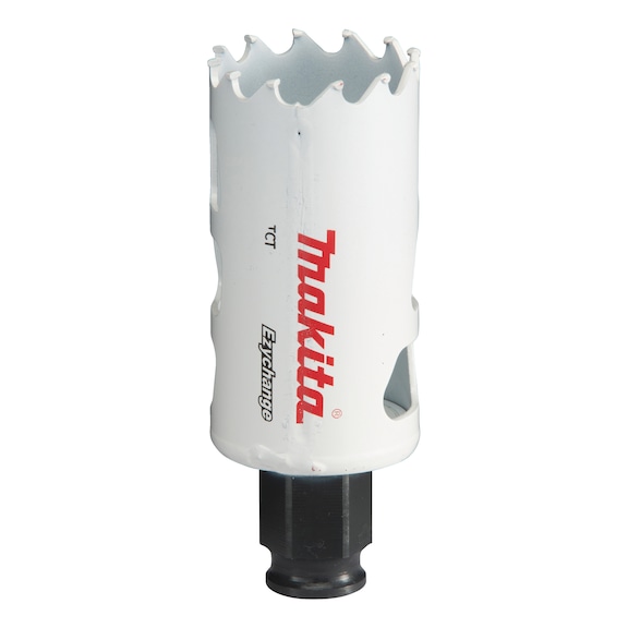 MAKITA TCT hole saw EZYCHANGE Diameter 35 mm Cutting depth 60 mm E-06688 - Ezychange T.C.T Multipurpose