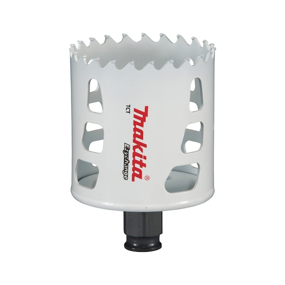 MAKITA TCT-Lochsäge EZYCHANGE Durchmesser 64 mm Schnitttiefe 60 mm E-06753 - Ezychange T.C.T Multipurpose