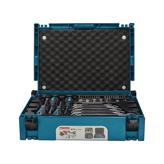 MAKITA 87-piece tool set in MAKPAC E-11542 - Multifunctional tool