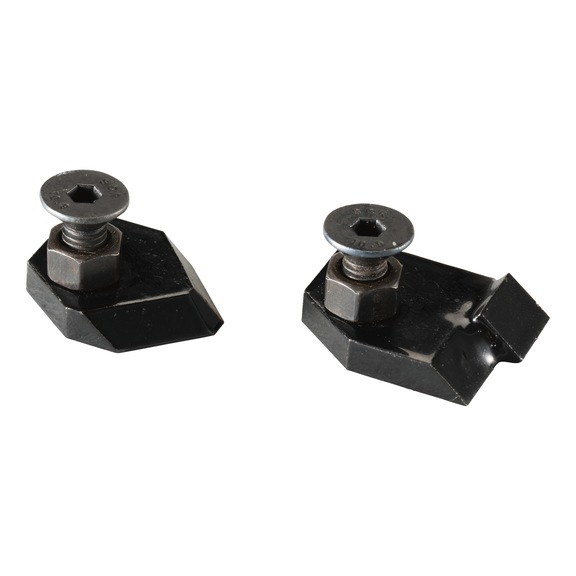 MAKITA Ersatzmesser für Erdbohrer Durchmesser 60mm 2 Stück (flach+spitz) E-13655 - Zubehör Erdbohrer