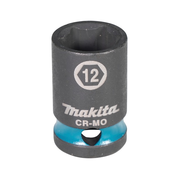 MAKITA impact socket SW12 Impact Black 3/8 inch short E-15936 - Impact Black impact sockets