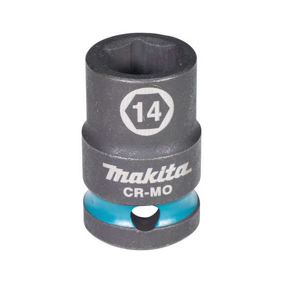 MAKITA Schlagnuss SW14 Impact Black 1/2 Zoll SW14 kurz E-16106 - Schlagnüsse 1/2"