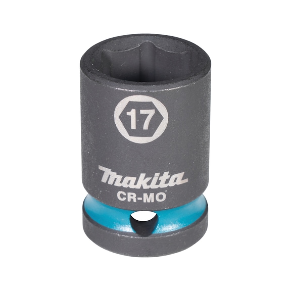 MAKITA impact socket SW17 Impact Black 1/2 inch SW17 short E-16134 - Impact sockets 1/2"