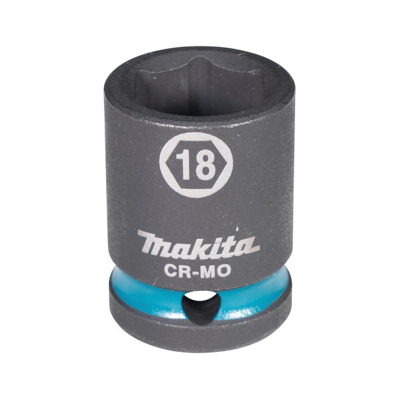 MAKITA impact socket SW18 Impact Black 1/2 inch SW18 short E-16140 - Impact sockets 1/2"