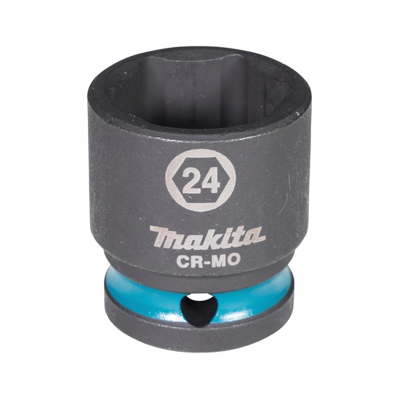 MAKITA impact socket SW24 Impact Black 1/2 inch SW24 short E-16209 - Impact sockets 1/2"