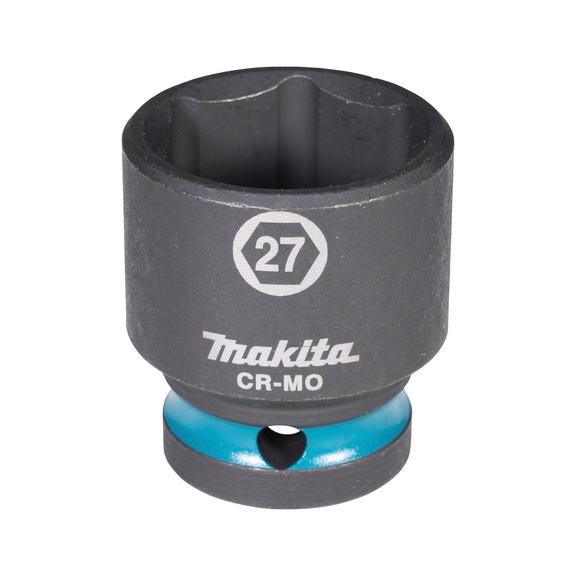 MAKITA Schlagnuss SW27 Impact Black 1/2 Zoll SW27 kurz E-16215 - Schlagnüsse 1/2"