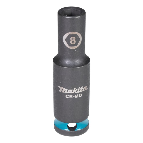 MAKITA impact socket SW8 Impact Black 3/8 inch long E-16259 - Impact Black impact sockets