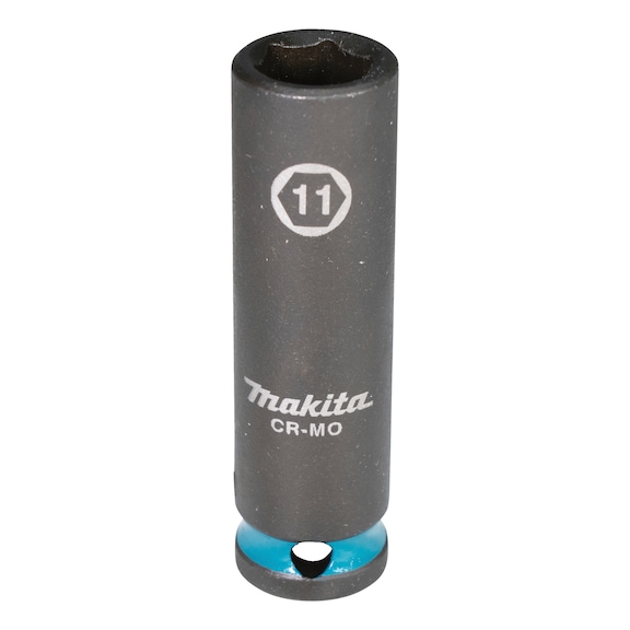 MAKITA impact socket SW11 Impact Black 3/8 inch long E-16287 - Impact Black impact sockets