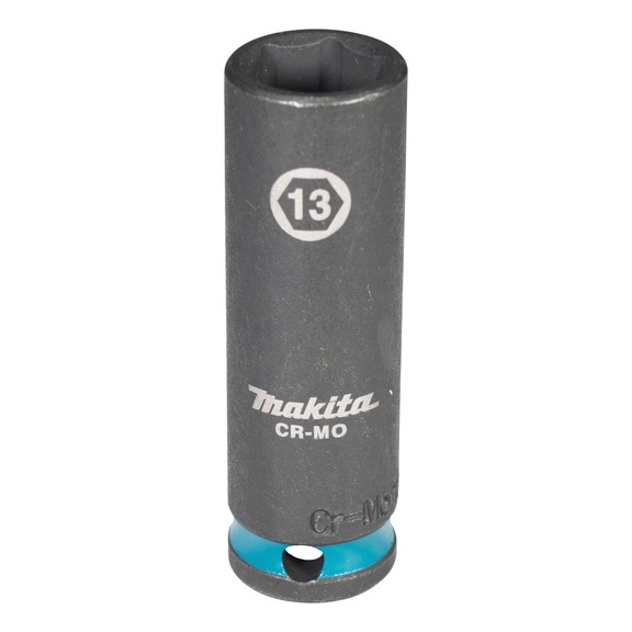 MAKITA impact socket SW13 Impact Black 3/8 inch long E-16302 - Impact Black impact sockets