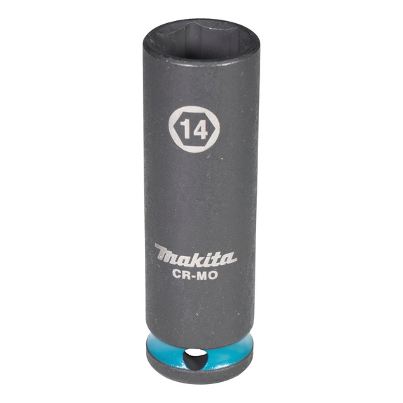 MAKITA impact socket SW14 Impact Black 3/8 inch long E-16318 - Impact Black impact sockets