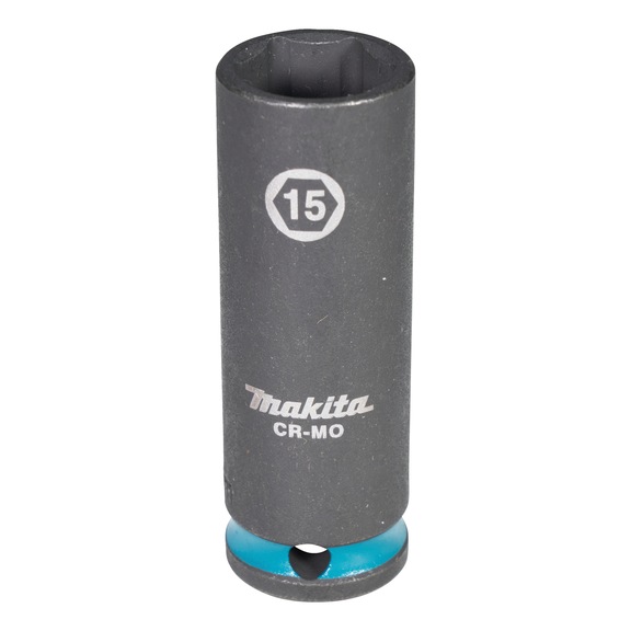 MAKITA impact socket SW15 Impact Black 3/8 inch long E-16324 - Impact Black impact sockets