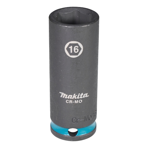 MAKITA impact socket SW16 Impact Black 3/8 inch long E-16330 - Impact Black impact sockets