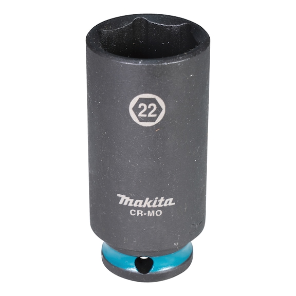 MAKITA impact socket SW22 Impact Black 3/8 inch long E-16396 - Impact Black impact sockets