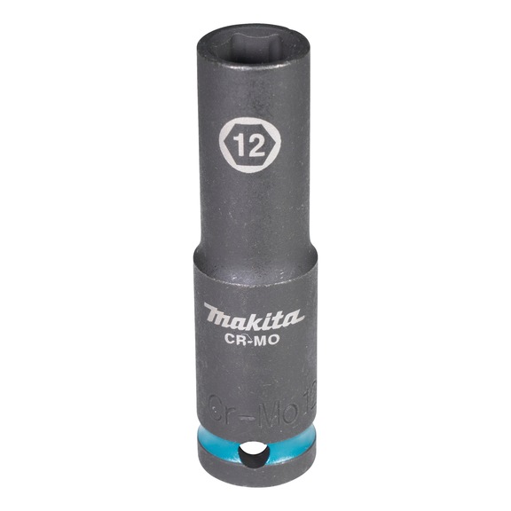 MAKITA Schlagnuss SW12 Impact Black 1/2 Zoll SW12 lang E-16433 - Schlagnüsse 1/2"