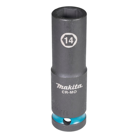 MAKITA impact socket SW14 Impact Black 1/2 inch SW14 long E-16455 - Impact sockets 1/2"