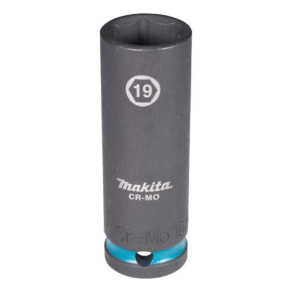 MAKITA impact socket SW19 Impact Black 1/2 inch SW19 long E-16499 - Impact sockets 1/2"