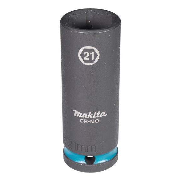 MAKITA Schlagnuss SW21 Impact Black 1/2 Zoll SW21 lang E-16508 - Schlagnüsse 1/2"