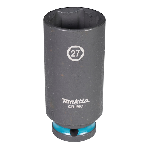 MAKITA impact socket SW27 Impact Black 1/2 inch SW27 long E-16536 - Impact sockets 1/2"