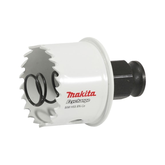 MAKITA hole saw EZYCHANGE BiM HSS diameter 38 mm E-20367 - EZYCHANGE HSS bi-metal hole saws