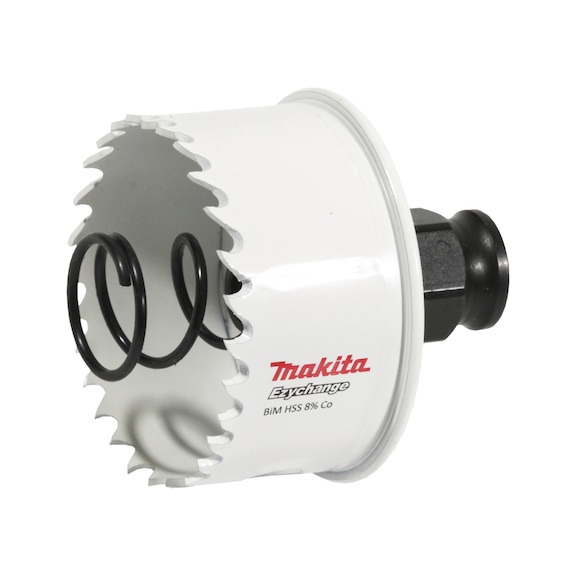 MAKITA hole saw EZYCHANGE BiM HSS diameter 51 mm E-20395 - EZYCHANGE HSS bi-metal hole saws