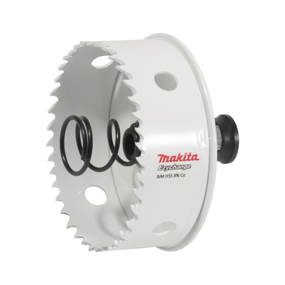 MAKITA hole saw EZYCHANGE BiM HSS diameter 70 mm E-20448 - EZYCHANGE HSS bi-metal hole saws