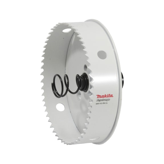 MAKITA EZYCHANGE BiM HSS hole saw, diameter 102 mm E-20476 - EZYCHANGE HSS bi-metal hole saws