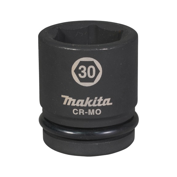 MAKITA Impact socket 3/4 inch SW30 Length 53 mm incl. O-ring and pin CR-MO E-22296 - Impact sockets 3/4" and 1/4"
