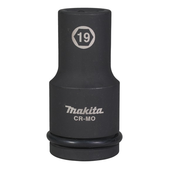MAKITA Impact Socket 3/4 inch SW19 Length 90 mm incl. O-ring and pin CR-MO E-22333 - Impact sockets 3/4" and 1/4"
