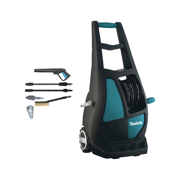 MAKITA Elektro-Hochdruckreiniger 2100 W 140 bar Fördermenge 420 l/h HW132 - Hochdruckreiniger (elektrisch)
