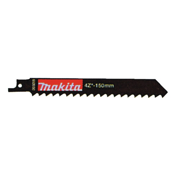 MAKITA Recipro saw blade BiM 150 4Z 6.35 mm - 4 TPI 5 pieces P-04999 - Reciprocating saw blades for wood