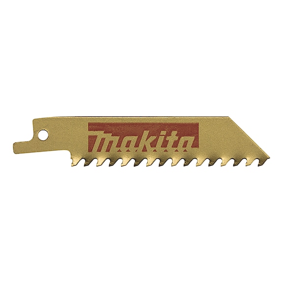 MAKITA Reciprocating blade, HM 90/6Z, carbide teeth, 6 tpi, working length 70 mm P-05038 - Reciprocating saw blades for metal