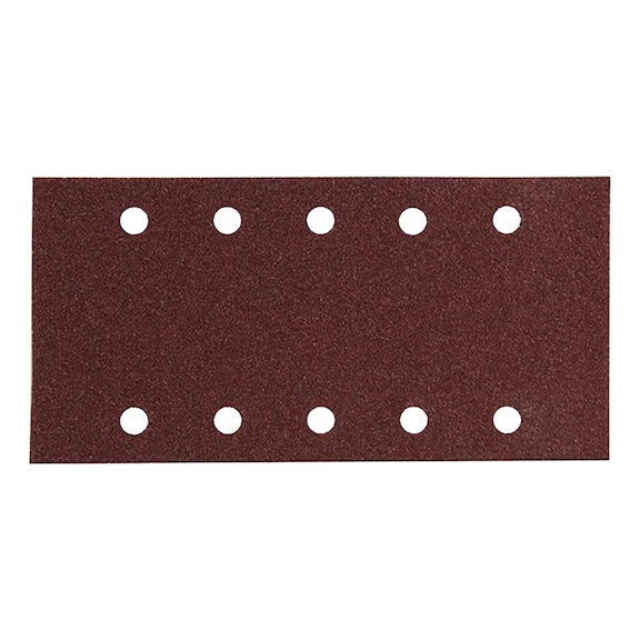 MAKITA sandpaper 115x229 mm grit P240 Velcro 10 holes 10 pieces P-33249 - Sandpaper 115 x 229 mm, 10 holes