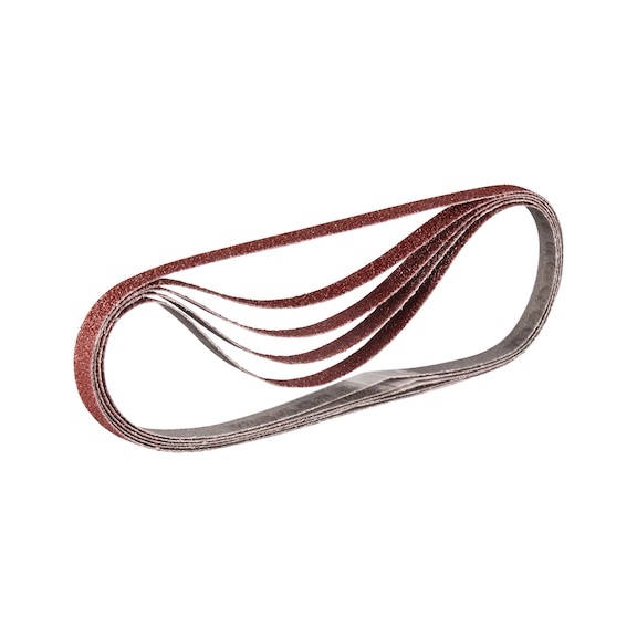 MAKITA sanding belt 9x533 mm, 80 grit, wood and metal, 5 pieces P-43278 - Sanding belts 9 x 533 mm