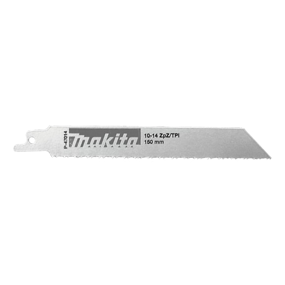 MAKITA Recipro saw blade BiM 150 mm 1.8-2.5 mm 10-14 TPI 5 pieces P-47014 - Reciprocating saw blades for wood and metal