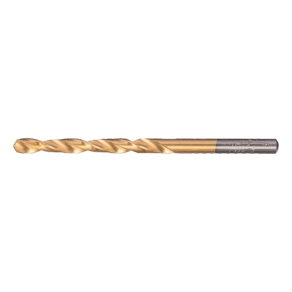 MAKITA metal drill HSS G TiN diameter 13.0mm length 151mm 5 pieces P-61379-5 - Metal drill HSS G TiN round shank