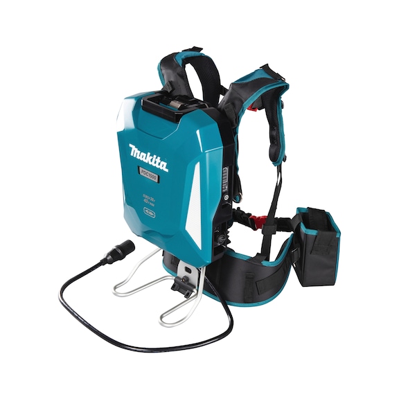 MAKITA Akku R&uuml;ckentragbarer 2 x 18 / 40 V ohne Akku PDC1500A01 - Ladeger&auml;t f&uuml;r Werkzeugakku