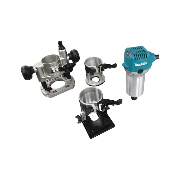 MAKITA multifunction router 710 W holder 6/8 mm 34000 rpm RT0702CX2J - Wall chaser (electric)