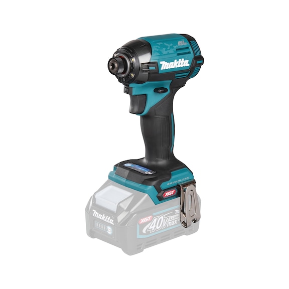 MAKITA cordless impact wrench 40V 1/4 inch 170 Nm 3700 rpm TD002GZ01 - Cordless impact wrench hexagon socket XGT 40V max.