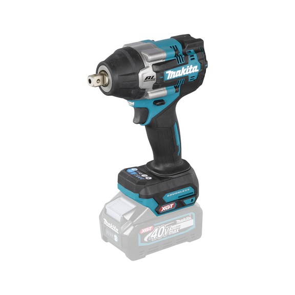 MAKITA cordless impact wrench 40V 670W 1/2 inch 760 Nm 2300 rpm TW008GZ - Cordless impact wrench square drive XGT 40V max.