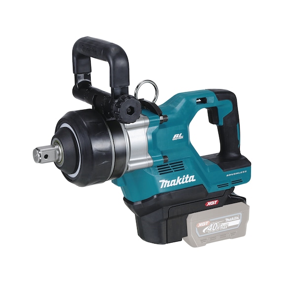 MAKITA cordless impact wrench 40V 4000 Nm 1 inch 1200 rpm without battery TW009GZ - Cordless impact wrench square drive XGT 40V max.