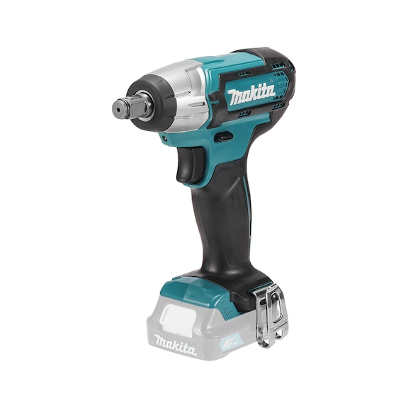 MAKITA cordless impact wrench 12V square drive 1/2 inch 145 Nm TW141DZ - Cordless impact wrench external square drive CXT 12V max.